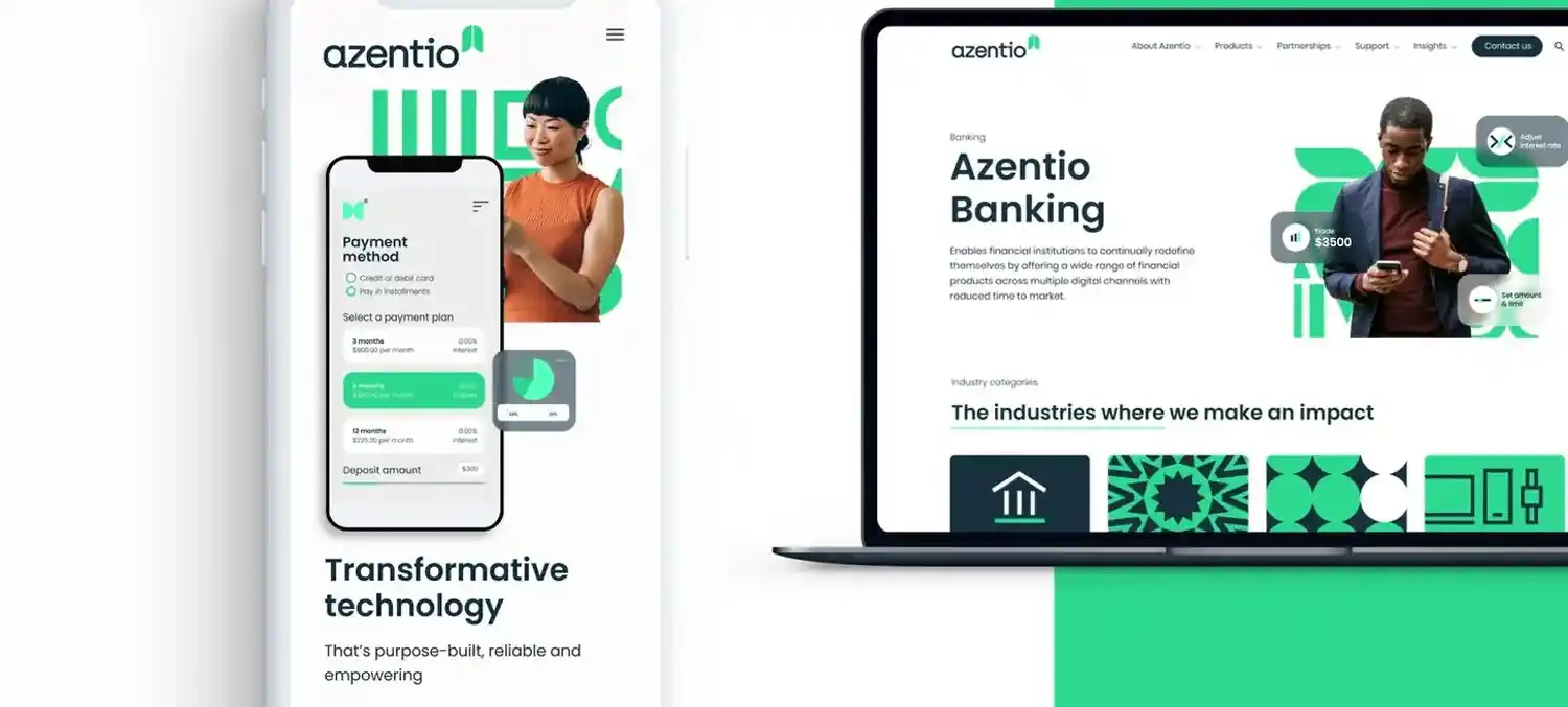 Azentio new brand identity